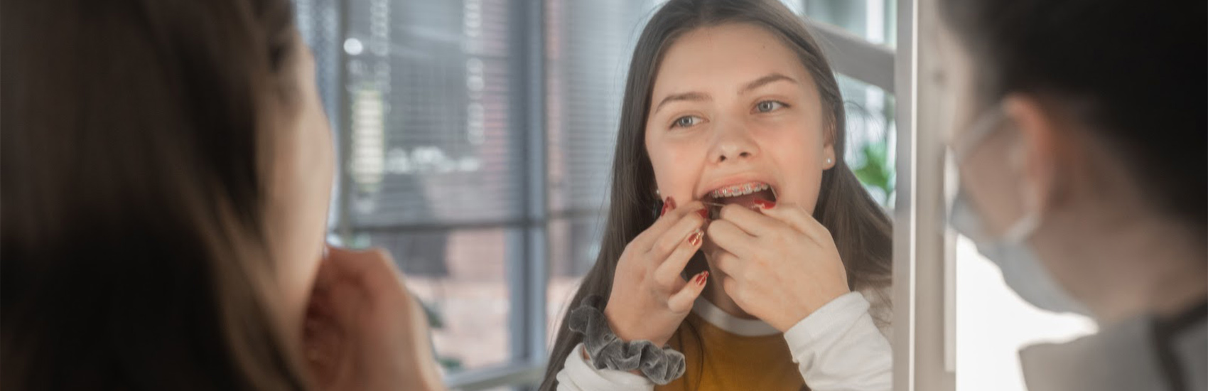 Flossing With Braces