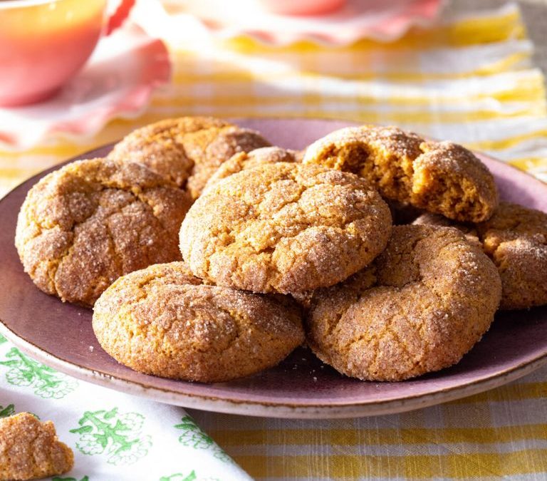 pumpkin snickerdoodles